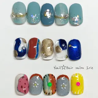 ネイル Hair salon Irie所属・與儀 知佳のネイルデザイン