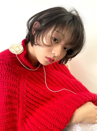 ショート 錦 茉李 @lm.mari03のヘアスタイル