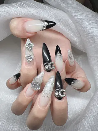 ネイル Lee Nails チップ長さだし専門店のネイルデザイン