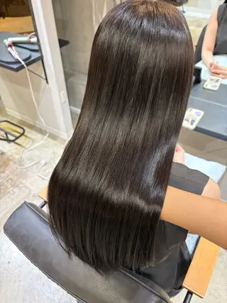 ロング カラー olive For hair 池袋【オリーブフォーヘアー】所属・🍒艶髪カラー🍒 青木 瞳のヘアスタイル