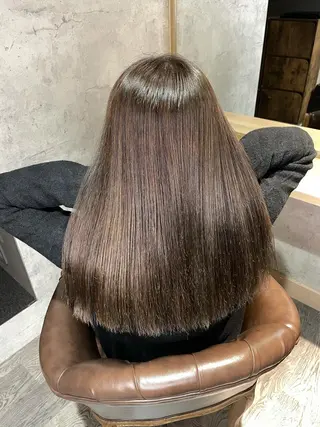 ロング 🦄艶カラー×韓国 NANA💎🐬のヘアスタイル