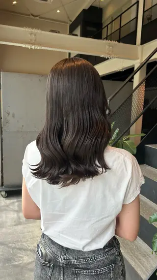 セミロング hair salon en. 【ヘアサロン エン】所属・木曽 柚希のヘアスタイル