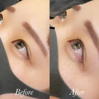 マツエク・マツパ aya/小顔レイヤー /柔らかカラーのヘアスタイル