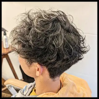 ショート VOICEbarber高野店所属・今井 杏星 【フェー ド/セット/パーマ】のヘアスタイル