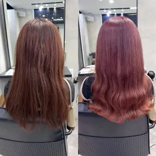 セミロング カラー ヘアアレンジ ar+ ❤︎ maiのヘアスタイル