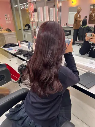 カラー ‎🥀暖色/モテ髪 ‎りな🥀のヘアスタイル