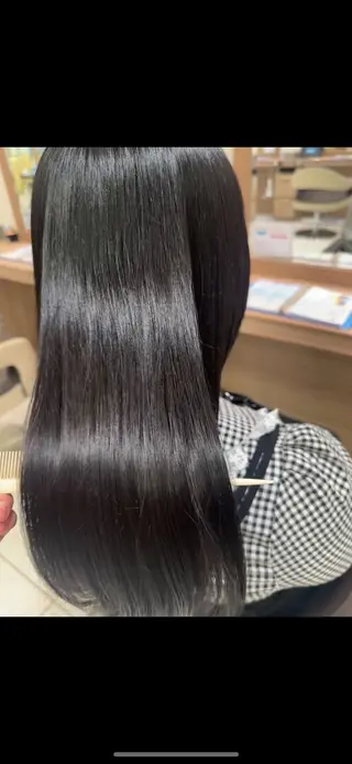 ロング カラー 💐 中川 美怜 💐のヘアスタイル