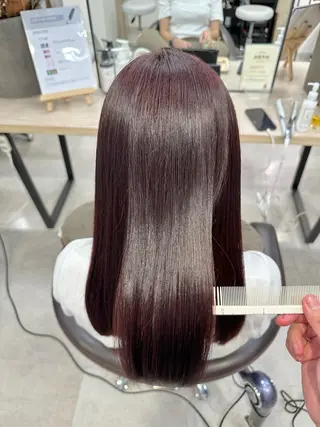 ロング カラー 地毛風縮毛矯正 / ショート🫧ひらやまのヘアスタイル