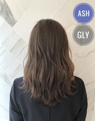 ミディアム カラー ヘアアレンジ ✨似合うのその先へ✨ 田中延和のヘアスタイル