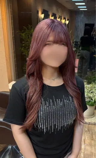 ロング カラー ブリーチカラー🎀 Himariのヘアスタイル