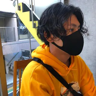 パーマ メンズ 🌈圧倒的デザイン パーマ 関和希のヘアスタイル