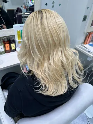 ミディアム Lapis 池袋店所属・MASHIRO 🩵Lapis池袋店のヘアスタイル