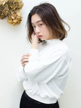 ショート レベンス田町 西谷悠のヘアスタイル