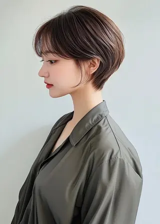 ショート nex the salon coall所属・🫧似合わせショート イシダ🫧のヘアスタイル