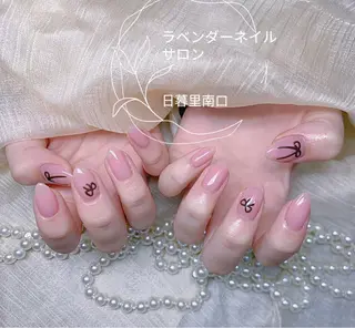 ネイル ラベンダー💖日暮里 ルル💖ネイルのネイルデザイン
