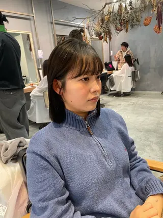 ミディアム 顔周りカット 🎀サヤカ🎀のヘアスタイル