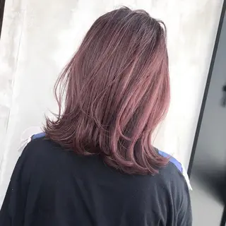 ミディアム カラー ヘアアレンジ TOMO GEEKS代表のヘアスタイル