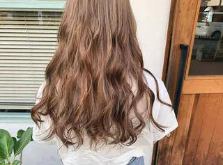 セミロング カラー たかいわ みきのヘアスタイル