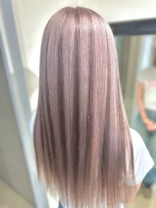 ロング カラー エクステ×ハイトーン 🌈KEISUKEのヘアスタイル