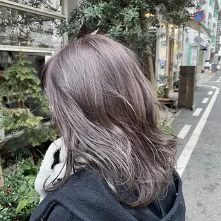 ミディアム カラー LEB所属・下河 宗太のヘアスタイル