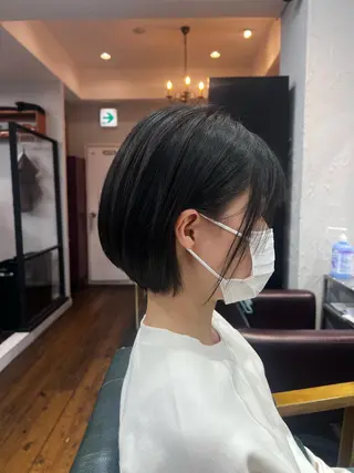 ショート 髪質改善/縮毛矯正/ 超高濃度水素ケアのヘアスタイル