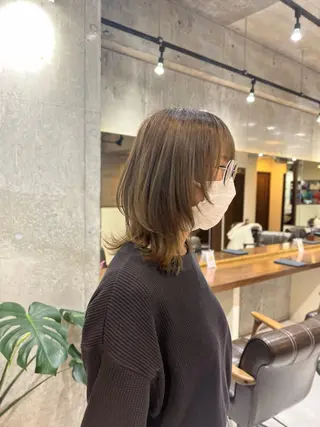 ミディアム mizo /ケアカラー/登戸のヘアスタイル