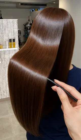 ロング 髪年齢マイナス10歳 専門美容師のヘアスタイル