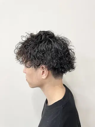 ショート メンズ Olu所属・坂口 飛夢のヘアスタイル