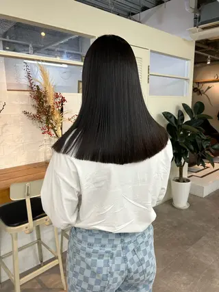 ロング yumeka🩶ボブ 暖色/透け感カラーのヘアスタイル