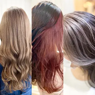 ロング カラー パーマ ヘアアレンジ RecheRche【池袋】所属・👑指名率No.1 👑坂口飛翔のヘアスタイル