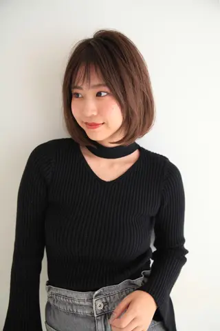 ショート カラー NYNY四條畷店 森 亮人のヘアスタイル