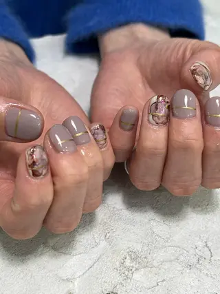 ネイル サニーヒルズ藤沢 水口のネイルデザイン