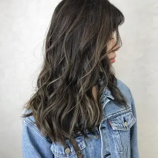 ロング カラー LUSTRE クロサワのヘアスタイル