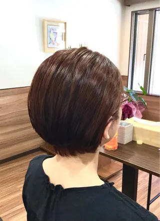 ショート カラー Annon プライベートサロンのヘアスタイル