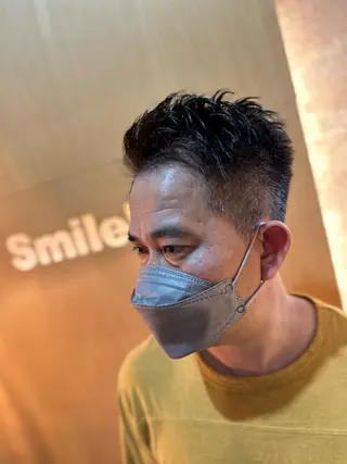 ショート メンズ メンズカットNo,1 小池 魔裟斗のヘアスタイル