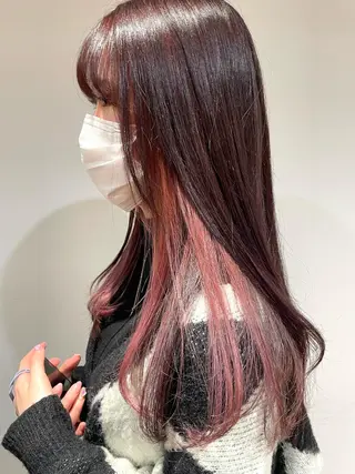 ロング カラー 🌈🌸あおき みちる🌟💗のヘアスタイル