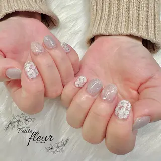 ネイル ❁⃘*。Petite fleur❁⃘*りさのネイルデザイン