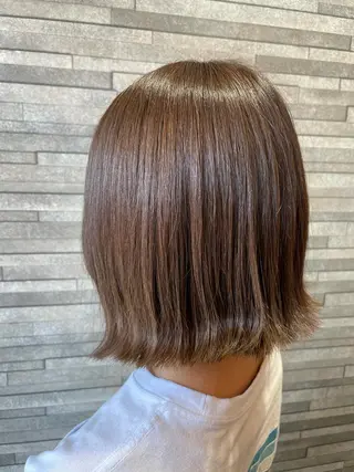 ミディアム 【髪質改善】 夏目結以のヘアスタイル