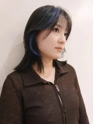 ミディアム MINX aoyama所属・レイヤーカット/ 管原久遠のヘアスタイル