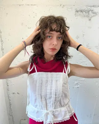 ミディアム カラー パーマ ✴︎UNU ✴︎モエカのヘアスタイル