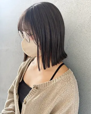 ミディアム mue by ameiro所属・豊中カットモデル🎀 kaedeのヘアスタイル