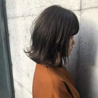 ミディアム カラー パーマ ヘアアレンジ apish aoyama所属・武 愛子の眉毛・アイブロウイメージ