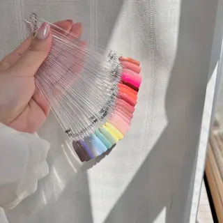 ネイル 🎀チーク/ちゅるん 🫧chisa🎀のネイルデザイン