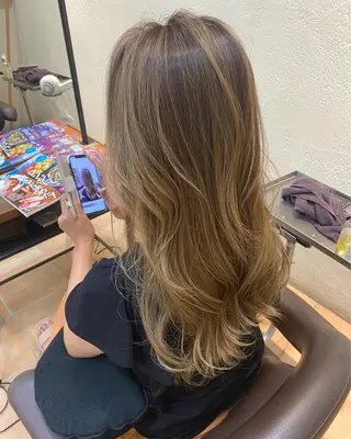 ロング ショートカット パーマ石井のヘアスタイル