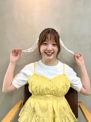 ミディアム 艶カラー / AMI  ︎のヘアスタイル