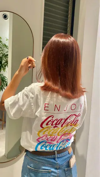 ミディアム カラー noa/ 渋谷のヘアスタイル