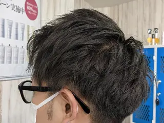 メンズ メンズパーマ/ボブ/ レイヤー店長えのもとのヘアスタイル