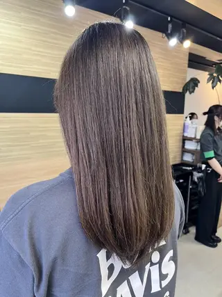 ロング 古川　イノアカラー 京汰　六本松のヘアスタイル