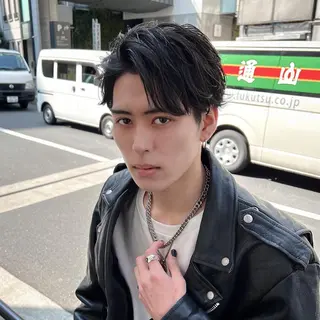 メンズ メンズ特化/パーマ/ メッシュ/竜成のヘアスタイル