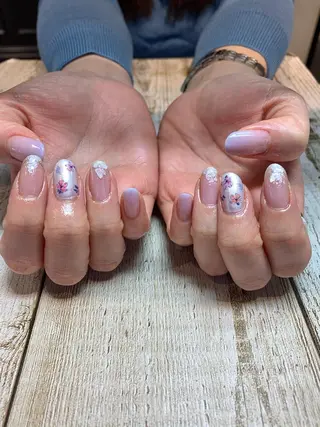 ネイル imymemine所属・渡邊 束紗のネイルデザイン